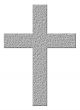 3D Stone Cross