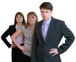 Team of businessmen