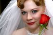 Bride with a rose