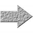 3D Stone Arrow