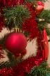 Red Christmas ball