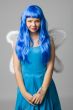 Beautiful girl in suit of elf portrait