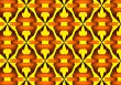  Decorative yellow-orange pattern