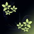 Background with flower