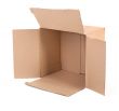 open cardboard box