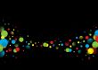 dark abstract bubble