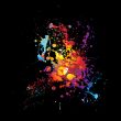 rainbow dribble splat