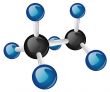 Ethane molecule