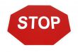 Stop sign