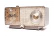 Vintage Clock Radio Isolated