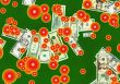  Game, red caviar and money