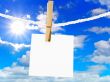 sky and note
