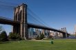 Brooklyn Bridge and Manhattan in New York City