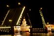 Drawbridge in Saint Petersburg