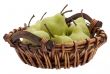 Basket with pears