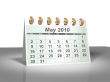 May 2010 Desktop Calendar.