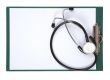 stethoscope and clipboard