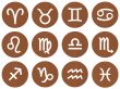 Wooden Framed Zodiac Signs