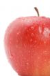Red apple macro