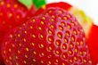 Close up of a strawberry.