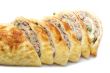 chiken roll close up