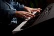 Male Pianist Performs on the Piano Keyboard