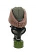 Gas mask and military hat