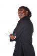 Handsome African businessman