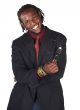 Handsome African businessman