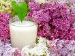 milk and lilac