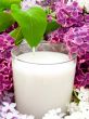 milk and lilac