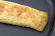 cooking chiken roll closeup