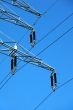 High tension electric pole