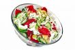 Appetizing fresh salad