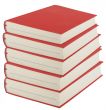 Book with red book jacket