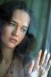 The girl behind glass