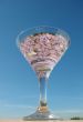 Flowers of lilac in the glass