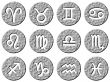 3d stone framed zodiac signs