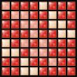 Background from red and pink tile