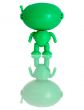 Plastic green figure of the alien