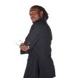 Handsome African businessman