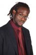 Handsome African businessman
