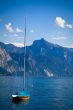 Sailing ship on berth