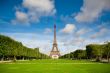 The Eiffel Tower. Summer