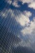 Clouds on the office building