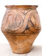 Antique hand-made ceramic jug