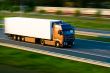 Freight truck on motorway