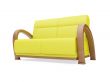 Sofa over white