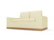 Couch over white