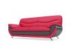 Sofa over white